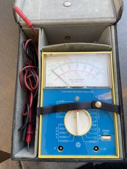 Bell Systems Multimeter KS-14510-L11 With Leather Case.