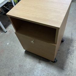 File Cabinet, Wooden 