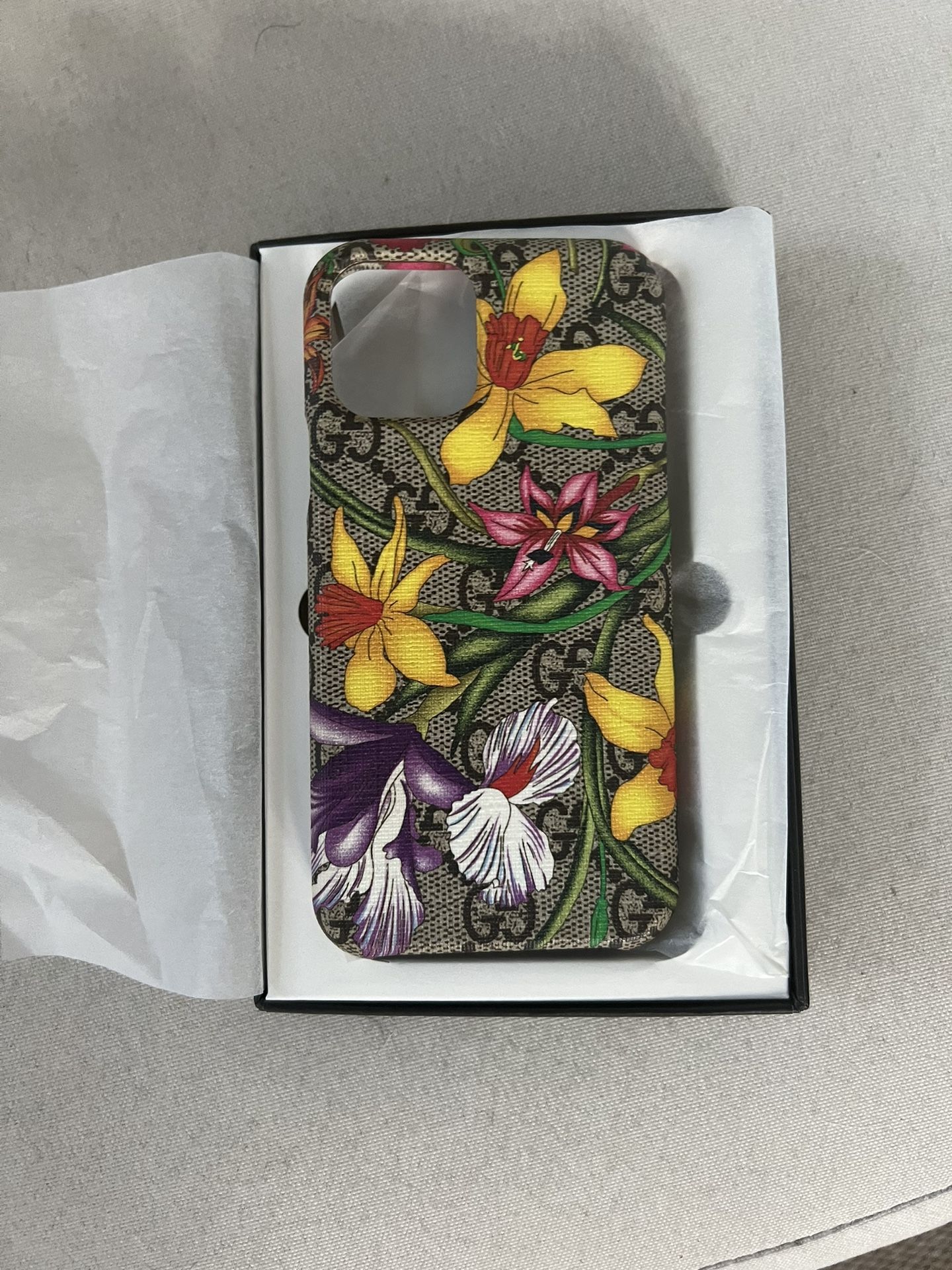 Ophidia Floral Gg Supreme iPhone Case