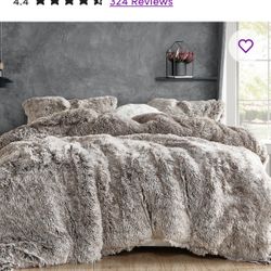 Are You Kidding Frosted Chocolate Coma Inducer Oversized Comforter Set