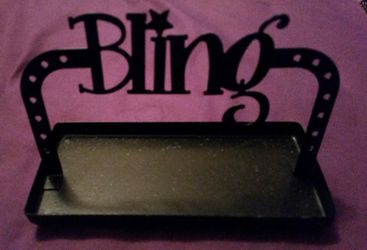 Bling jewelry holder