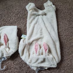 Brand New Bunny Dog Outfit 