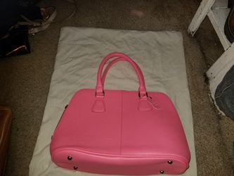 pink Leather hand bag