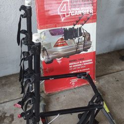 Allen Bike Rack Deluxe 4 Bike Trunk Mount Carrier Sturdy