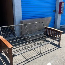Free Futon!! A Little Dusty From Storage But Like new!! 