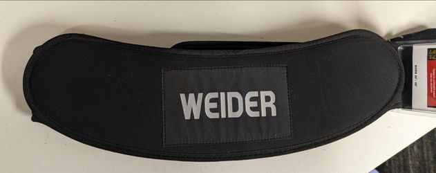New Weider 4" Foam Weight Lifting Belt - Size L-XL (34"-46")