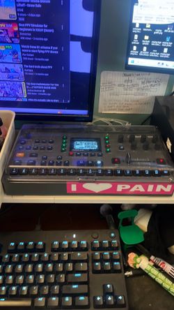 OctaTrack mk2 with dust cover