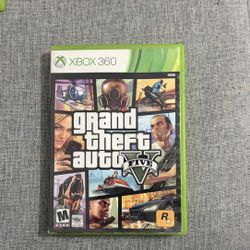 Xbox 360 GTA5 disc