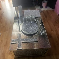 Mirror And Crystal Home Decor