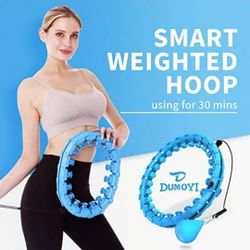 Dumoyi Smart Weighted Hula Hoop - Blue