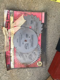 Craftsman 7 1/4” Table Saw Blades