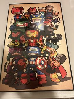 Avengers 11x17 Print