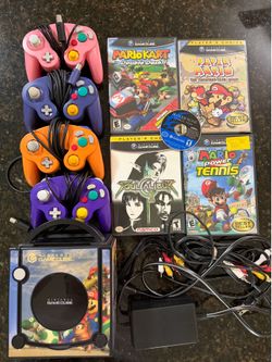 GameCube with Games