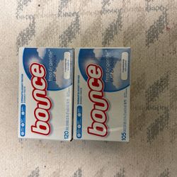 2 Bounce Dryer Sheets Free And Gentle