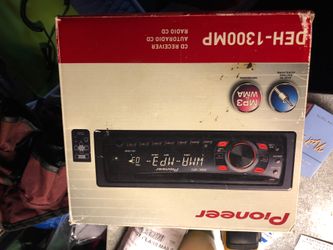 Pioneer DEH-1300mp car audio head unit