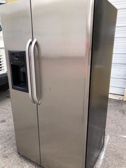 Ge stainless steel refrigerator
