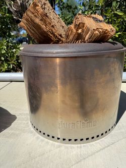 Duraflame Flameless Low Smoke Wood Burning Fire Pit