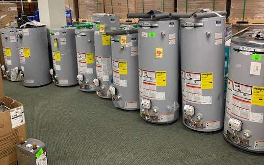 AO SMITH GAS WATER HEATERS LIQUIDATION SALE 6VU