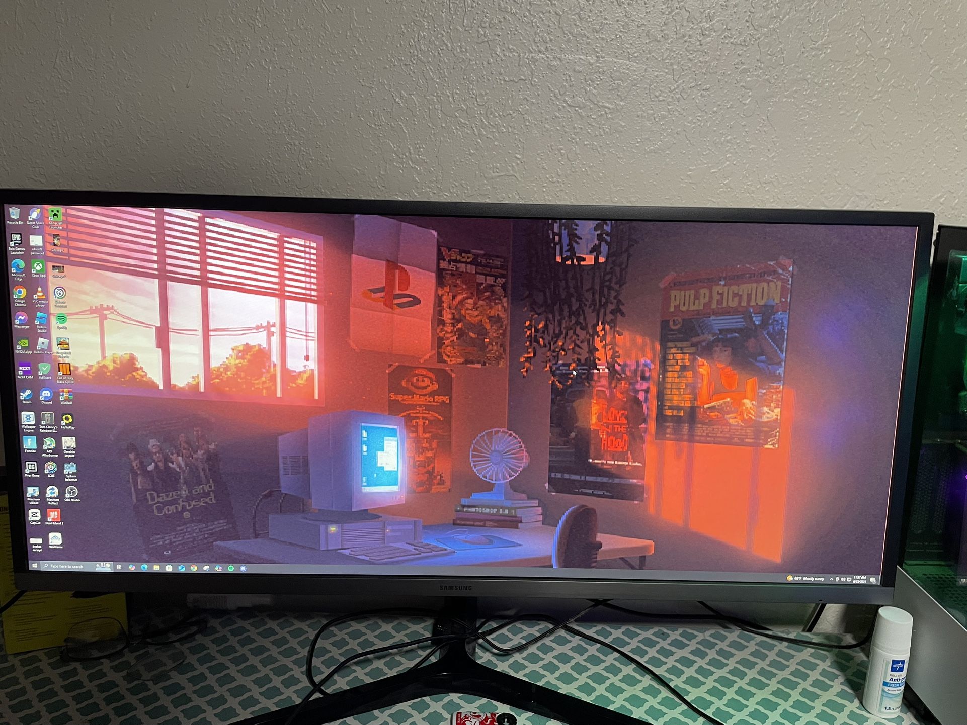 Samsung 34 inch UltraWide monitor 75Hz