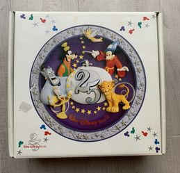 WDW 25th Anniversary plate