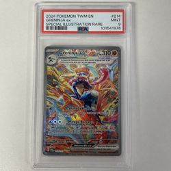 Greninja Ex PSA 9