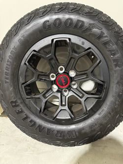 2026 Toyota Tacoma TRD wheels and tires