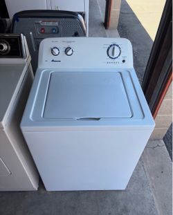 White Amana Washer