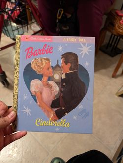Vintage Barbie Cinderella Book 2002