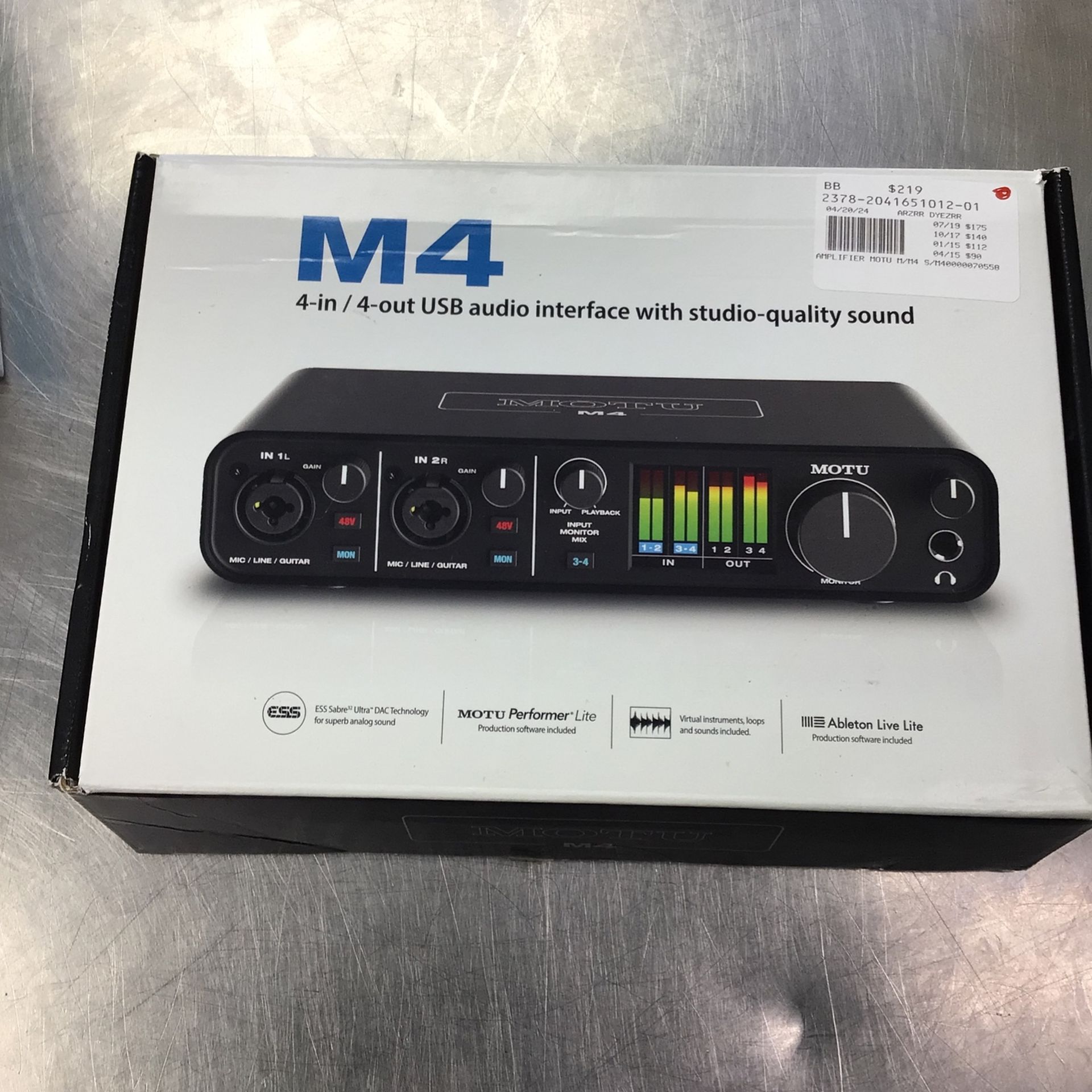 Motu Amp
