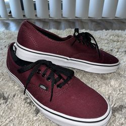 Vans Classic Burgundy Canvas - Men’s 9.5
