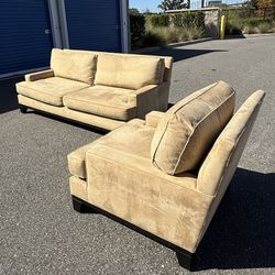 Pottery Barn Sofa and Chair Set