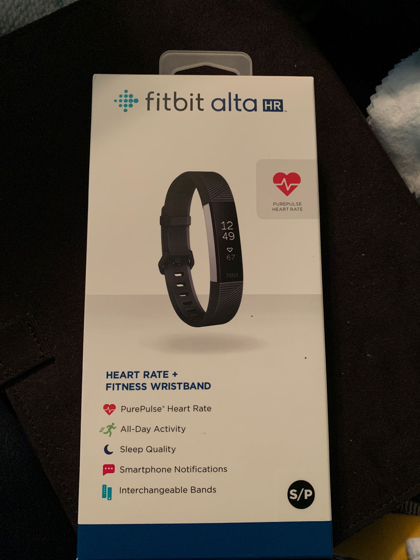 Fitbit Alta HR (S) in Black