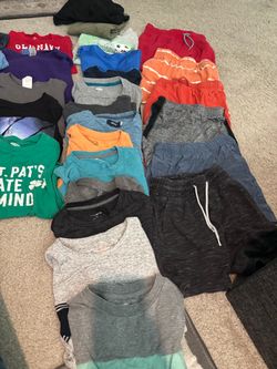 25-Piece Boys’ Clothing Bundle | Size S/M Cat & Jack, Wonder Nation & Old Navy