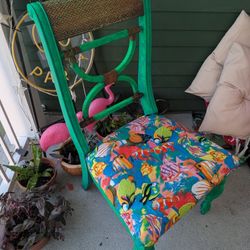 Fun Florida "Under The Sea" Dining Room Chair