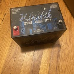 Kinetik Hc1800-BLU Battery Used In Great  Working Condition 