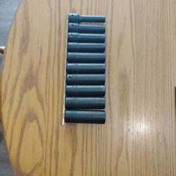 Snap On 1/2 Inch Drive  6 Point Deep Impact Sockets  10mm  To 19mm 3 And 1/4 Inches Long