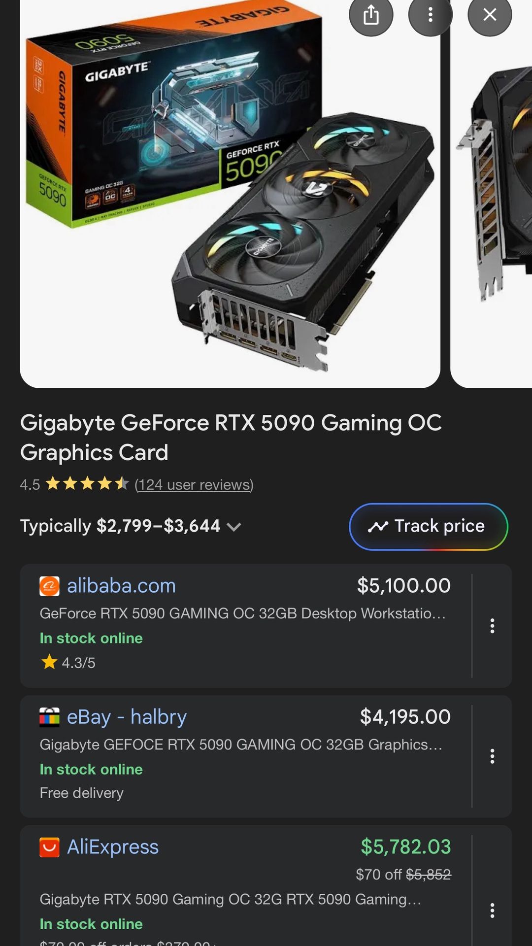 GIGABYTE GEFORCE RTX 5090