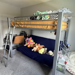 Bunk Bed Full Size over Futon