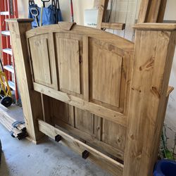 Queen Wooden Bed frame 