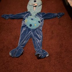 Little Blue Monster Halloween Costume For Babies