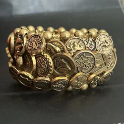 Vintage Gold Tone Bracelet