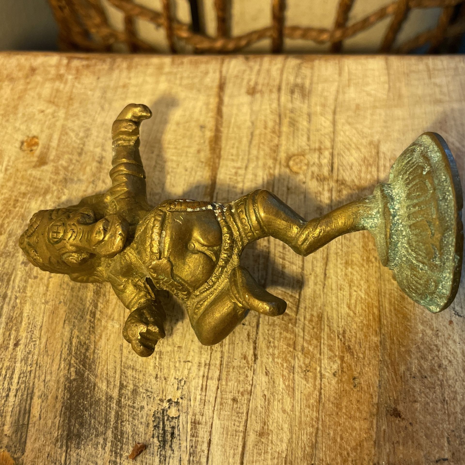 True Copper Solid Ganesha Sculpture