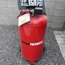 CENTRAL PNEUMATIC 26 gallon 1.8 HP 150 PSI Oil- Free Air Compressor