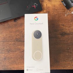 New Google nest chime Doorbell Wired