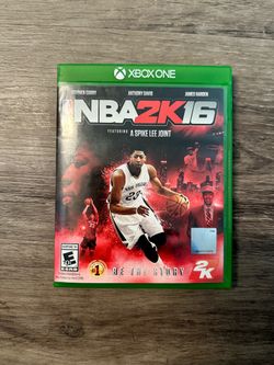 NBA 2K16 - Xbox One Game (Case Included)
