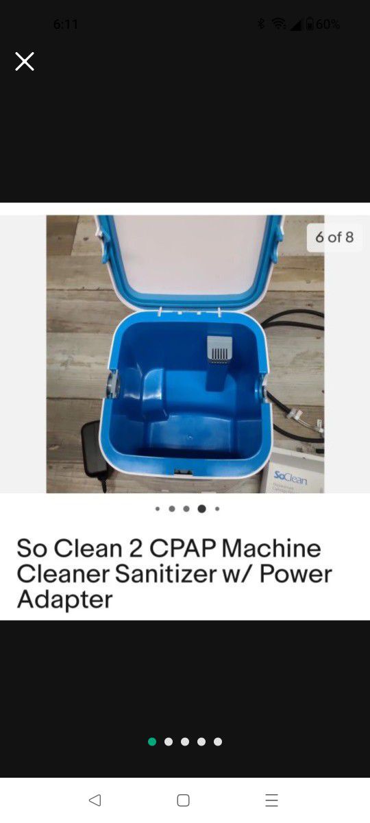 So Clean 2  CPAP Machine