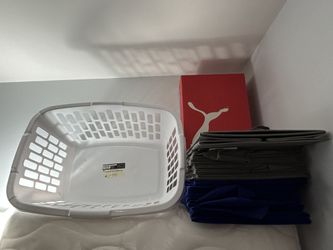 Plastic Laundry Basket & Foldable Storage Containers