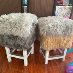 Furry stools
