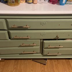 Green Dresser