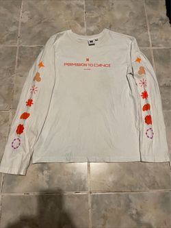 2022 Las Vegas BTS Permission To Dance On Stage Long Sleeve Shirt M